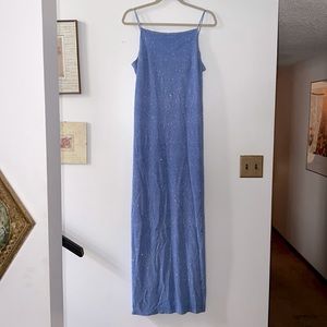 Prom/ Grad dress, periwinkle in colour. Size 14, slight adjustable back.